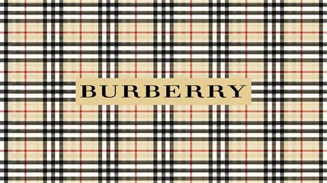 burberry iconic pattern.